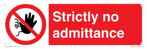 strictly no admittance